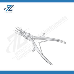 Rongeur à os à action composée Luer Stille, en acier inoxydable de haute qualité, instrument chirurgical orthopédique, fabricant Pakistan - Product Image 2