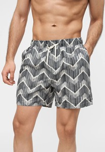 Quick-Dry Custom Swim <b>Trunks</b> Spandex/Polyester UPF50+ Drawstring Closure Durable Floral Print Shorts with Personalized Logo <b>Men</b> - Product Image 6