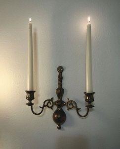 Wall-Mounted Metal <b>Candle</b> Holder Taper Shape Durable Design Home Decoration - Product Image 4