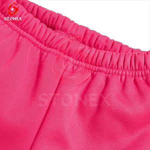 Conjunto de Sudadera con Capucha Casual de Corte Regular para Niños, Chándal con Logotipo Personalizado para Niñas, Sudadera de Forro Polar Grueso y Pantalones Deportivos para Otoño e Invierno - Product Image 6