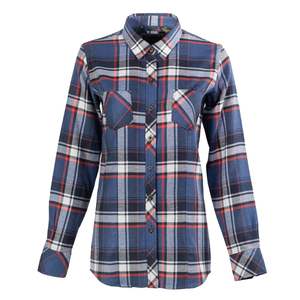 Camisa de Franela de Manga Larga para Mujer, Corte Regular, Informal, 100% Algodón, Nueva Moda, Camisas de Franela con Botones Personalizadas para Mujer - Product Image 6