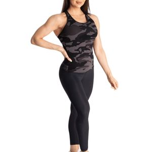 Débardeur Camouflage Imprimé pour Femme – Haut Long Sans Manches Respirant pour Gym, Entraînement, Fitness, Yoga – Vêtement de Sport de Haute Qualité – Vente en Gros - Product Image 5