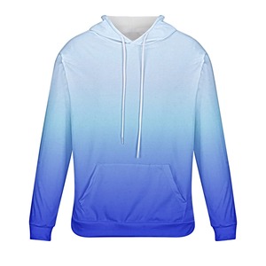 Sweat-shirt à capuche en polyester et coton, qualité supérieure, 300 GSM, poids lourd, grandes tailles, sublimation, fabriqué au Pakistan - Product Image 3
