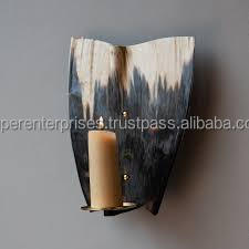High Demand Horn With Metal Candle <b>Lanterns</b> Home Decor Luxury Scented Candles Holders <b>Tea</b> <b>Light</b> Candle Stands With High Finished - Product Image 3