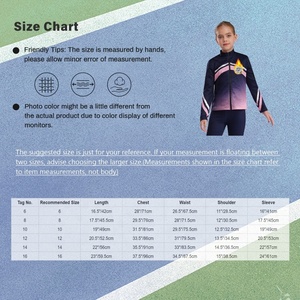 Ropa de baile personalizada para niños de 6 a 16 años, leotardos rítmicos de competición de patinaje artístico para niñas, ropa de gimnasia - Product Image 6