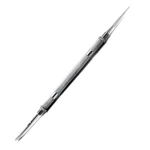 Juego de herramientas profesionales de acero inoxidable para el cuidado de la belleza: Empujador de cutículas, cortaúñas para uñas encarnadas y removedor de esmalte. Venta directa de fábrica. - Product Image 1