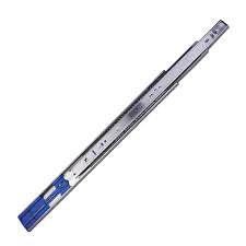 Glissière de tiroir en acier à montage en surface complète, durable, design minimaliste pour le rangement et la quincaillerie de meubles de placard - Product Image 3