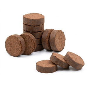 Offre Spéciale : Granulés de Cocopeat Biologique 11mm Biodégradables et Écologiques pour la Germination de Semis et la Plantation à Prix Compétitif - Product Image 1