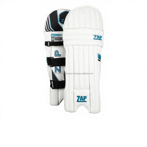 Protège-tibias de cricket ZAP ultra-légers pour adultes – Protection professionnelle souple et épaisse, design respirant, confort optimal et flexibilité accrue - Product Image 1