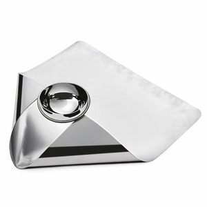 Juego de platos de restaurante, venta al por mayor, plato dividido redondo, nuevos platos de chip y inmersión, acero inoxidable, tamaño personalizado barato - Product Image 1