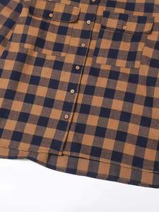 Premium Design Customized Autumn Flannel <b>Shirts</b> <b>Men</b> Comfortable 100% Cotton Quick Dry Breathable <b>Safari</b> Style Best Selling 220g - Product Image 6