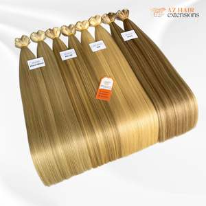 Vente en gros d'extensions de cheveux Remy de haute qualité 100g Double trame à la machine paquets de cheveux vietnamiens bruts à cuticules alignées - Product Image 4