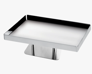 Producto en Oferta: Exhibidor Rectangular de Acero Inoxidable para Pastelería, Bandeja Moderna para Servir Alimentos para Catering y Panadería - Product Image 1