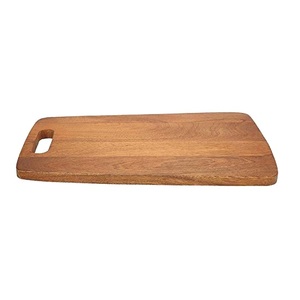 Tabla de Cortar de Madera Hecha a Mano, Forma Ovalada, Natural, Reutilizable, Apta para Lavavajillas, 1.3 cm de Grosor, Utensilio de Cocina para Cortar - Product Image 1