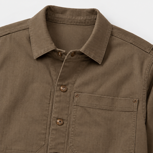 Tela de lona duradera, ajuste cómodo y diseño moderno y funcional, perfecto para uso diario informal. Chaqueta de lona versátil que combina estilo. - Product Image 5