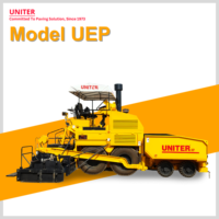 Sensor Hidrostático para Pavimentadora UHP, Sistema Totalmente Hidráulico, Bomba Eléctrica Danfoss de 12V CC, Capacidad de 300 TPH, Motor de Pavimentación de 300 mm