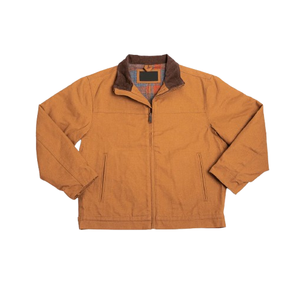 Heavy Duty <b>Canvas</b> Casual <b>Jacket</b> High Quality Short Cotton <b>Jacket</b> <b>Canvas</b> Corduroy Collar <b>Work</b> <b>Jacket</b> for Man - Product Image 1