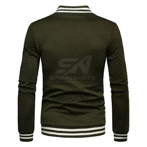Chaqueta de Invierno Casual para Hombre, Estilo Letterman, Ajuste Cómodo, Diseño Moderno, Apta para Uso Diario, Estilo Urbano y Actividades al Aire Libre - Product Image 3