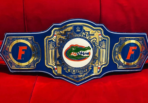 Ceinture de championnat Florida Gators Legacy en alliage de zinc 2mm/4mm, confortable, durable, unisexe - Product Image 2