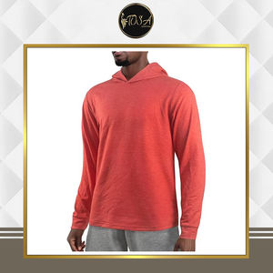 Nouvel arrivage : Sweat à capuche pour homme de qualité supérieure, coupe ample, col en V, imprimé, écologique, grande quantité - Product Image 3