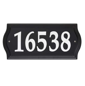 Placa de Acero para Número de Puerta, Dirección, Jardín, Exterior, Hogar, Diseño Moderno de Alta Calidad, Personalizable, Hecho en India - Product Image 4