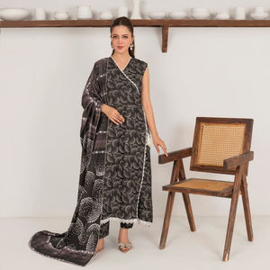 Ensemble 3 pièces Khaddar pour femme à prix de gros abordable, idéal pour les tenues décontractées – Nouvelle collection 2026, ensemble Shalwar Kameez de haute qualité pour femme - Product Image 1