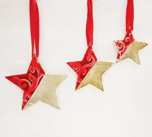 Adorno Navideño Metálico Hecho a Mano, Accesorio Decorativo para Árbol, para Exhibiciones de Temporada - Product Image 2