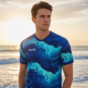 เสื้อฟุตบอลดรายฟิตคุณภาพสูง ฤดูกาล 2026 ชุดฟุตบอลชาย โลโก้สั่งทำได้ ชุดทีมแบบซับลิเมชั่น เสื้อผ้ากีฬาสำหรับมืออาชีพ - Product Image 6