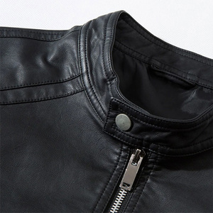Factory Custom Cowhide Genuine <b>Leather</b> <b>Jacket</b> Men Fashion Biker <b>Jacket</b> Spring and Autumn New Style <b>jacket</b> for men - Product Image 2