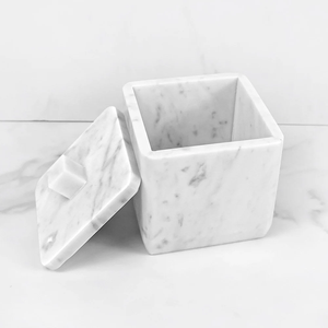 Boîte à bijoux en marbre au design attrayant, boîte de rangement pour bijoux en marbre, matériau en marbre, forme rectangulaire - Product Image 1