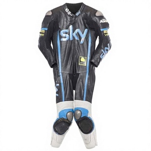 Traje de Carreras MotoCP Romano Fenati de 1 Pieza en Cuero Vacuno/Canguro para Motociclistas Profesionales - Product Image 1