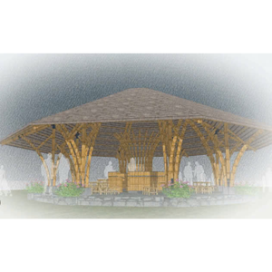 Restaurant Hutte 50-200 m² Vue 360° Serre Écologique Bambou Préfabriqué Maisonnette Moderne Bungalow Vietnam Garantie 3 Ans - Product Image 2