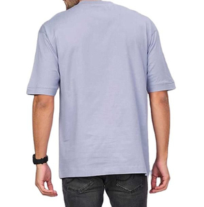 เสื้อยืดผู้ชายขายส่ง ผ้าฝ้าย 100% ระบายอากาศได้ดี แขนสั้น สไตล์ลำลอง รับสกรีนโลโก้ เสื้อยืดคอกลมเรียบง่าย รับผลิตแบบ OEM ODM - Product Image 6