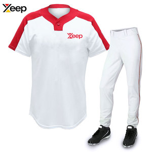 Uniforme de Béisbol Deportivo, Nuevo Diseño, Transpirable, 100% Poliéster, Alta Calidad, Servicio OEM, Personalizable, para Hombre Adulto, en Venta - Product Image 1