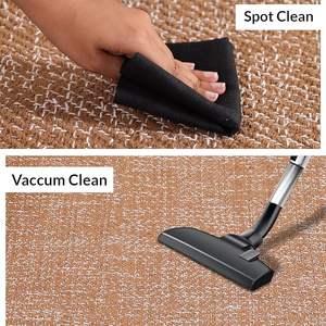 Tapis de sol moderne en jute fait main de haute qualité, antidérapant, pour cuisine, couloir, entrée - Tapis de sol en gros pour la maison - Product Image 2