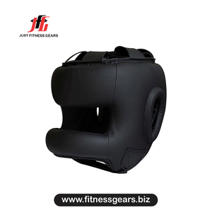 Protector de Cabeza para Boxeo, Material PU, para Adultos, Entrenamiento de Sparring, Artes Marciales, Cierre de Velcro - Product Image 1