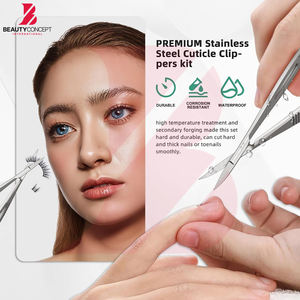 Ciseaux de beauté à ressort incurvés ultra-affûtés en acier inoxydable, fabriqués au Pakistan, les plus récents pour les soins personnels, OEM/ODM disponibles, excellent fournisseur - Product Image 2