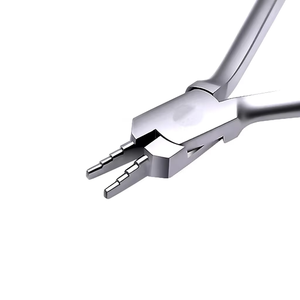 Pince Nance Orthodontique Premium 13cm en Acier Inoxydable Instruments Dentaires Outils Réutilisables pour la Formation de Boucles en 4 Étapes et le Pliage de Fils CE - Product Image 5