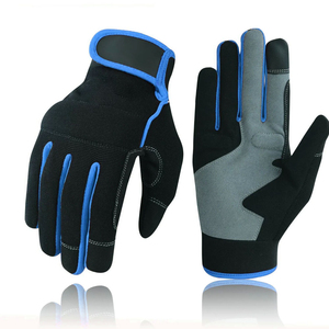 High Quality and XL Mechanic Work <b>Gloves</b> Safety <b>Gloves</b> with Polyester and Nylon Material From Pakistan - Product Image 4