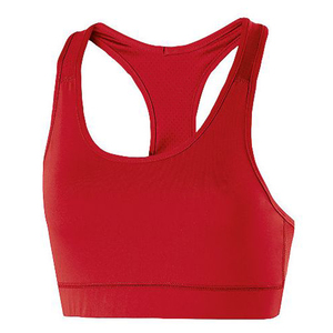 Soutien-gorge de sport pour femme multicolores, tissu extensible durable, respirant, séchage rapide, évacuation de l'humidité, maintien optimal, idéal pour la salle de sport et les entraînements. - Product Image 6