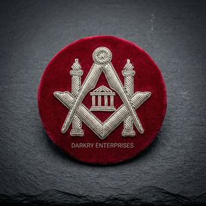 Insignias Bordadas a Mano con Hilo de Oro Personalizadas, Parche de Uniforme de Banda de Música, Emblema Musical a Medida - Product Image 4