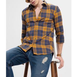 เสื้อเชิ้ตผู้ชายมาใหม่ คุณภาพสูง ราคาโรงงาน สีพื้น แขนยาว เรียบง่าย ทรงเข้ารูป แฟชั่นธุรกิจ - Product Image 6