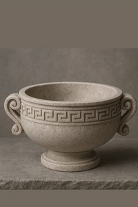 High-End Luxury Modern Wrought Iron <b>Vase</b> Engraving Eco-Friendly Corrosion Resistant Handmade Silver Durable Wide Tabletop <b>Vase</b> - Product Image 3