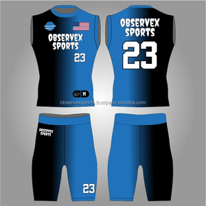 Uniformes de football américain 7v7 à compression ajustée, impression par sublimation personnalisée, logo de haute qualité, uniformes de football américain 7on7 - Product Image 1