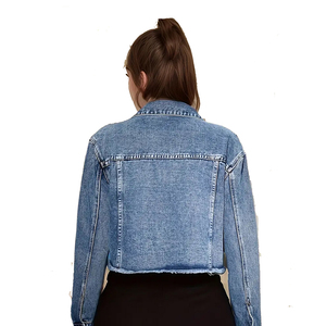 Denim <b>Jacket</b> Women's Women's Autumn New Fashion Loose <b>Sequins</b> Long-sleeved Short Denim <b>Jacket</b> - Product Image 2