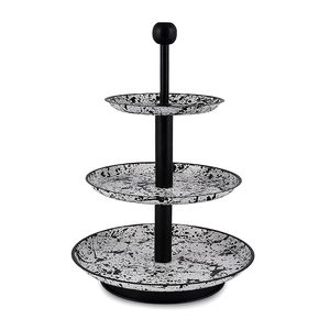 Supports à gâteaux de mariage de luxe en métal, présentoirs à gâteaux pour buffet, pour décorations de fête d'anniversaire - Product Image 4