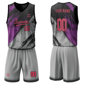 Ensemble d'uniformes de basketball personnalisés en polyester imprimé de haute qualité pour hommes, sans manches, taille élastique, respirant et à séchage rapide - Product Image 6