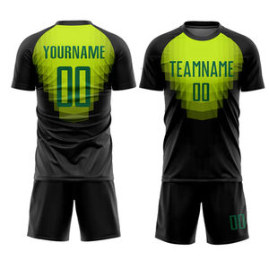 Custom Logo Sublimation Soccer Uniform Men Breathable Personalized Football Jersey Set Wholesale Team Training Sportswear Kits - Product Image 1