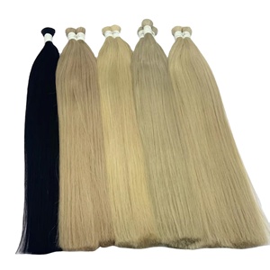 ผมต่อผมมนุษย์บริสุทธิ์บริสุทธิ์ย้อมสีผมจำนวนมากจากเวียดนาม - Product Image 1