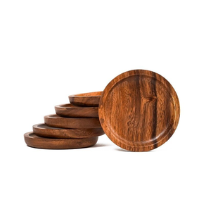Wood <b>Coaster</b> Factory Supply Square Wood <b>Coaster</b> Best Price Wooden <b>Coaster</b> for Coffee Cup Wholesale - Product Image 2